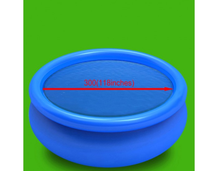 Sonata Плаващо соларно кръгло покривало за басейн, PE, 300 см, синьо -