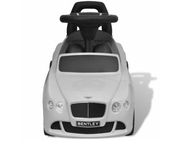 Детска кола за яздене Bentley, бяла -