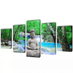Декоративни панели за стена Буда, 200 x 100 см - Картини, Плакати, Пъзели
