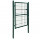 2D Оградна врата, единична, зелена, 106 х 190 см -