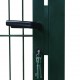 2D Оградна врата, единична, зелена, 106 х 230 см -