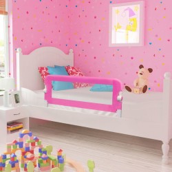 Ограничител за бебешко легло, 102 x 42 см, розов - Мебели за детска стая