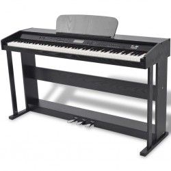 Sonata Дигитално пиано с 88 клавиша и педали, борд от черен меламин - Музикални Инструменти