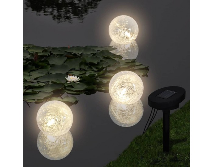 Sonata 6 бр плаващи LED лампи за езеро и басейн -