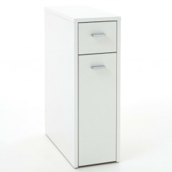 FMD Шкаф с 2 чекмеджета, 20x45x61 см, бял - Нощни шкафчета
