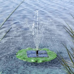 HI Соларна плаваща помпа за фонтан, лист лотос - Външни Структури