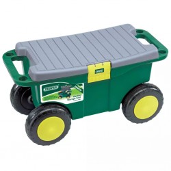 Draper Tools Градинска количка седалка 56x27,2x30,4 см зелена 60852 - Аксесоари за градина