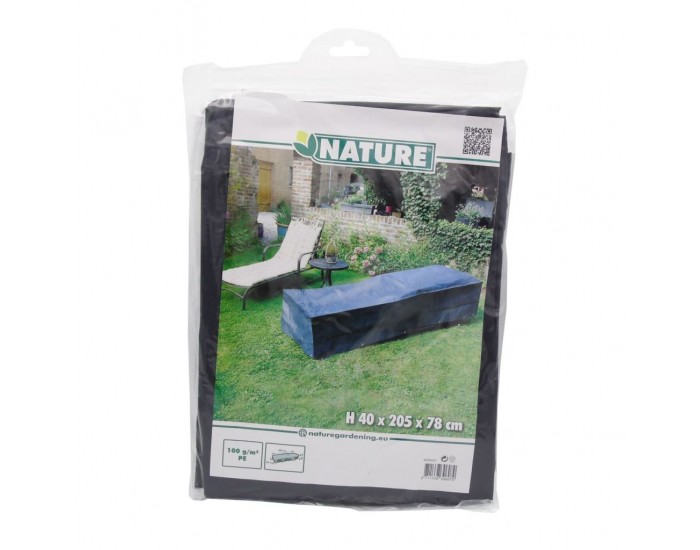 Nature Калъф за градинска мебел, за шезлонги, 205x78x40 см