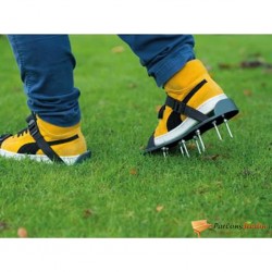 Nature Аератор обувки за тревни площи тип "сандали", зелен - Външни Структури