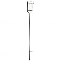 Nature Дъждомер със стойка, стъкло, 130 см, 6080089 - Двор и Градина
