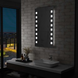Sonata LED стенно огледало за баня, 60x100 см - Шкафове за Баня