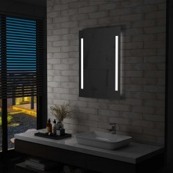 Sonata LED стенно огледало за баня, 60x80 см - Огледала