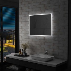Sonata LED стенно огледало за баня, 80x60 см - Огледала