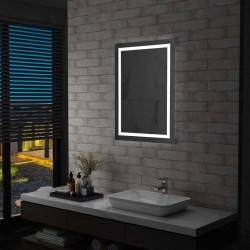 Sonata LED огледало за баня със сензор за допир, 60x80 см - Огледала
