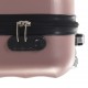 Sonata Твърд куфар с колелца, розово злато, ABS