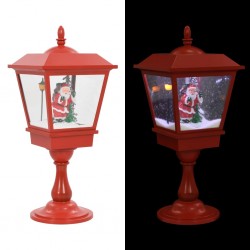 Sonata Коледна пиедестална лампа с Дядо Коледа, 64 см, LED - Сезонни и Празнични Декорации