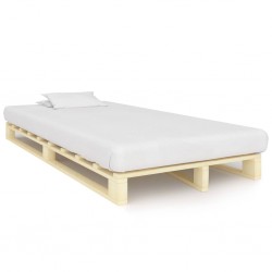 Sonata Палетна рамка за легло, бор масив, 120х200 см - Легла