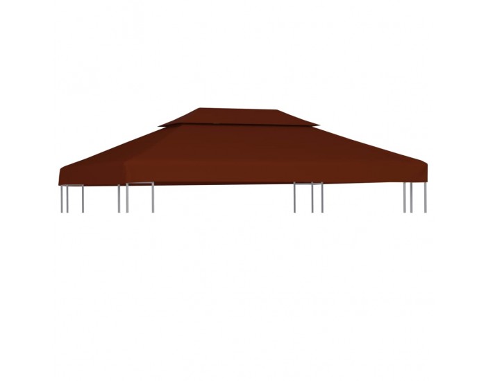 Sonata Двоен покрив за шатра, 310 г/м², 4x3 м, теракота
