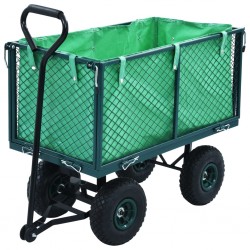 Sonata Градинска ръчна количка, зелена, 350 кг - Инструменти и Оборудване