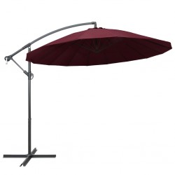 Sonata Висящ чадър за слънце, бордо, 3 м, алуминиев прът - Сенници и Чадъри
