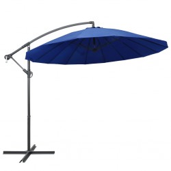 Sonata Висящ чадър за слънце, син, 3 м, алуминиев прът - Сенници и Чадъри