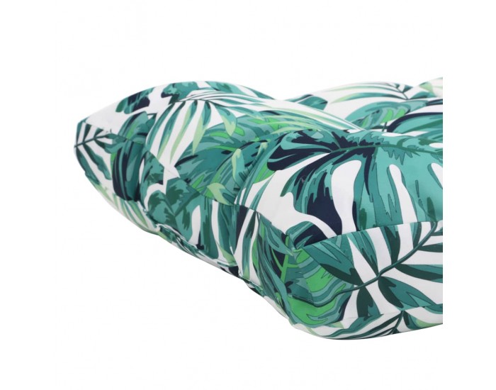 Sonata Градинска възглавница за сядане, листа, 60x60x10 см, текстил
