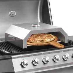 Sonata Пица фурна с керамична плоча за барбекю на газ/въглища - Техника и Отопление