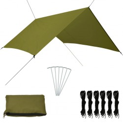 Sonata Външна брезентова тента, 3x2,85 м, зелена - Палатки