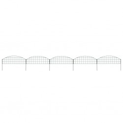 Sonata Аркообразна ограда за езерце, 77,3x26 см, зелена - Огради