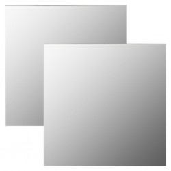 Sonata Стенни огледала, 2 бр, 60x60 см, квадратни, стъкло - Огледала