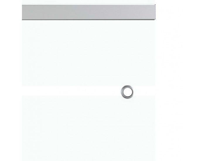 Sonata Плъзгаща врата с меки стопери ESG стъкло и алуминий 76x205 см