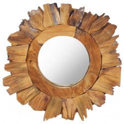 Sonata Стенно огледало, 40 см, тик, кръгло - Огледала