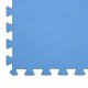 Sonata Постелки за под 6 бр 2,16 м² EVA пяна сини