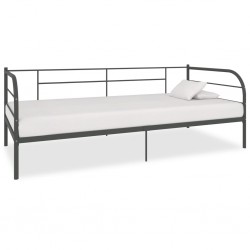 Sonata Рамка за дневно легло, сива, метал, 90x200 см - Легла