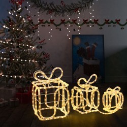 Sonata Коледна украса Подаръчни кутии със 180 LED за закрито и открито - Сезонни и Празнични Декорации
