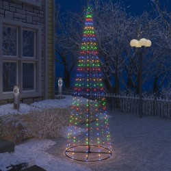 Sonata Коледна елха конус, 330 LED пъстри, декорация, 100x300 см - Сезонни и Празнични Декорации