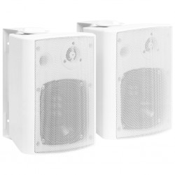 Sonata Стенни стерео говорители, 2 бр, бели, вътрешни/външни, 100 W - Аудио и Звукозапис