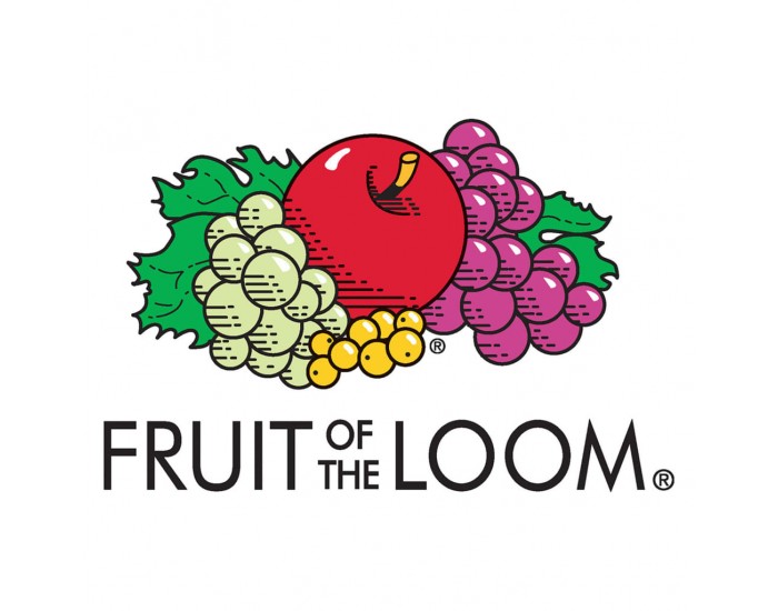 Fruit of the Loom Оригинални тениски, 5 бр, бели, 5XL, памук