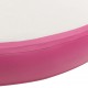 Sonata Надуваем гимнастически дюшек с помпа, 100x100x15 см, PVC, розов