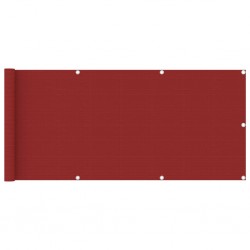 Sonata Балконски параван, червен, 75x400 см, HDPE - Sonata H