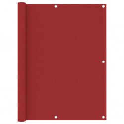 Sonata Балконски параван, червен, 120x500 см, оксфорд плат - Външни Структури