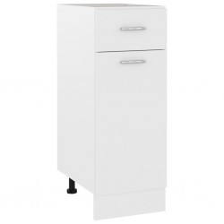 Sonata Долен шкаф с чекмедже, бял, 30x46x81,5 см, ПДЧ - Кухненски шкафове