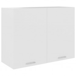 Sonata Висящ шкаф, бял, 80x31x60 см, ПДЧ - Кухненски шкафове