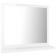 Sonata Огледало за баня, бял гланц, 40x10,5x37 см, ПДЧ