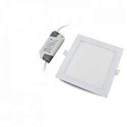 LED панел, квадрат, 12W, 220V с включен драйвър - Dianid