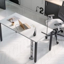 Easy Space офис бюро с квадратен крак - Furnit