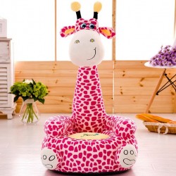 Детски плюшен фотьойл Smart Pink Giraffe - HIT