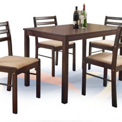Трапезен комплект BM-New Starter 1 - маса + 4 стола - Комплекти маси и столове