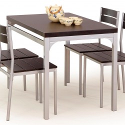 Трапезен комплект BM-Malcolm 1 - маса + 4 стола - Комплекти маси и столове