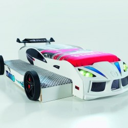 Детско легло кола Rally Пилот и навигатор - Мебели за детска стая
